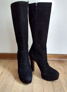 **SALE** Via Spiga Leather Heel Boots